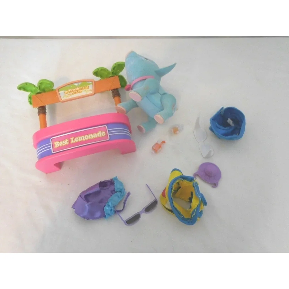 Teacup Piggies Pet Piggy Princess Pink Refreshment Lemonade stand Piggies Blue P
